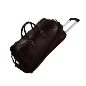 Travelbag Leder Chesterfield brown